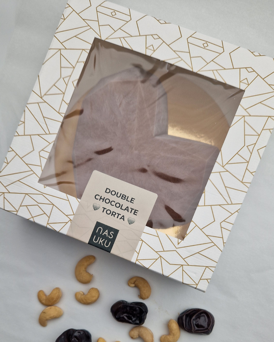 Torta srce - okus double chocolate